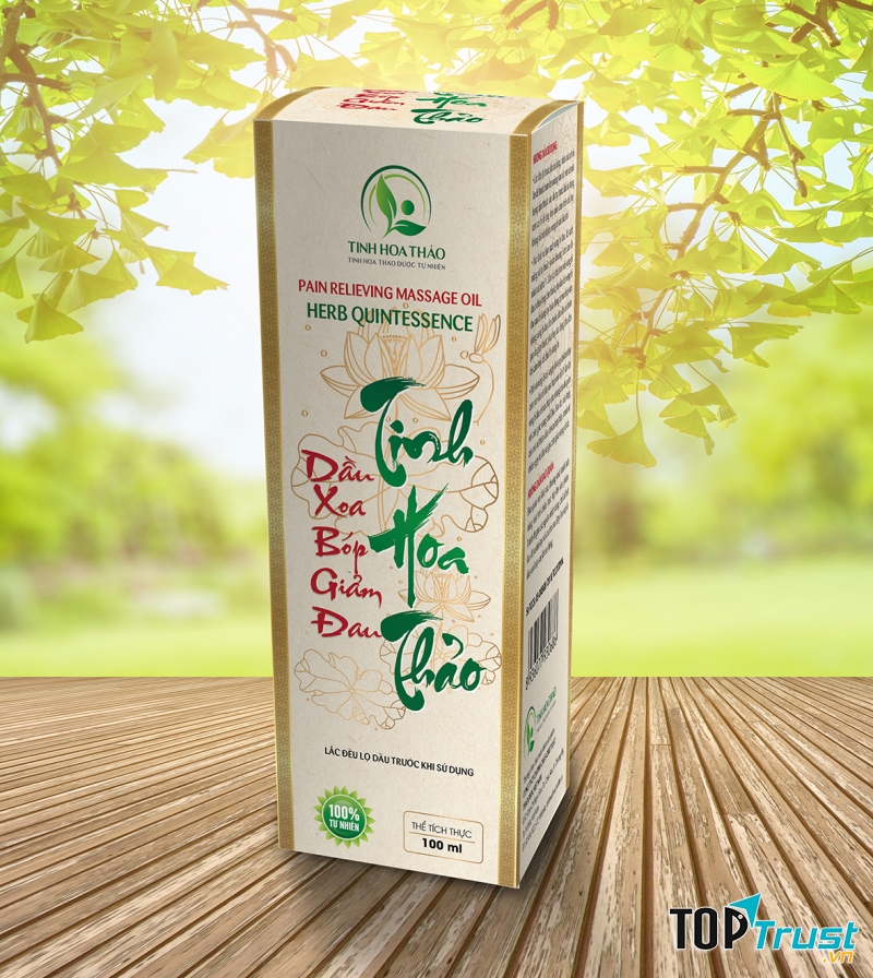 Dầu Xoa Bóp Thảo Dược Giảm Đau Tinh Hoa Thảo