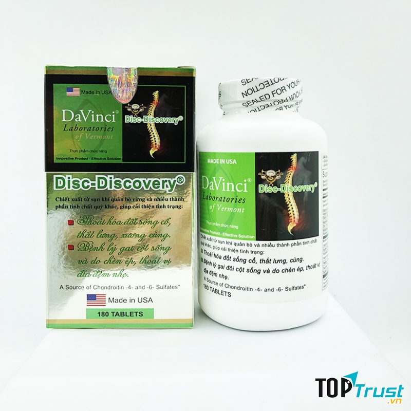Davinci Disc Discovery giúp củng cố lại các mô liên kết xương khớp