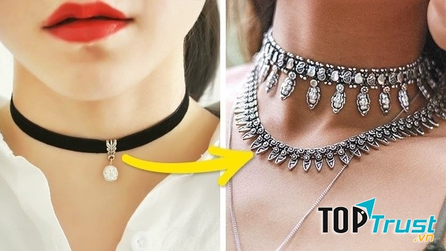 Sức nóng của choker được dự kiến sẽ bị thay thế bởi dây chuyền kim loại