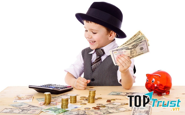 Dạy con giá trị của lao động và cách kiếm tiền, tiêu tiền