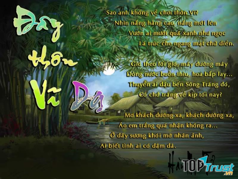 Đây thôn Vĩ Dạ