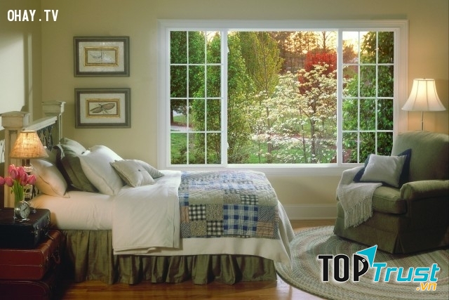 Để cửa sổ mở khi ngủ