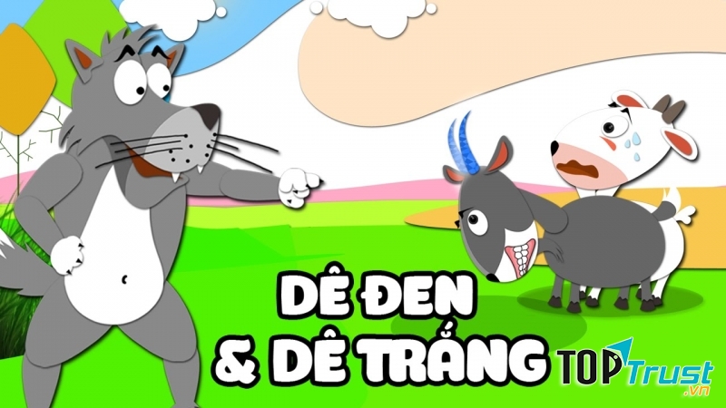 Dê đen và dê trắng