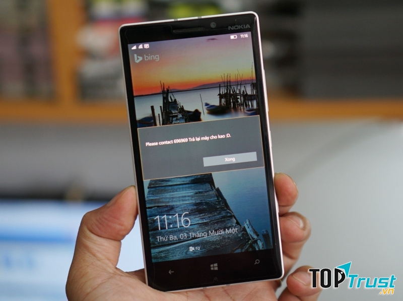 Việc để lại lời nhắn trên màn hình khóa sẽ giúp ích cho bạn rất nhiều