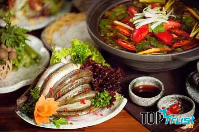 món lẩu cá kèo đầy hấp dẫn