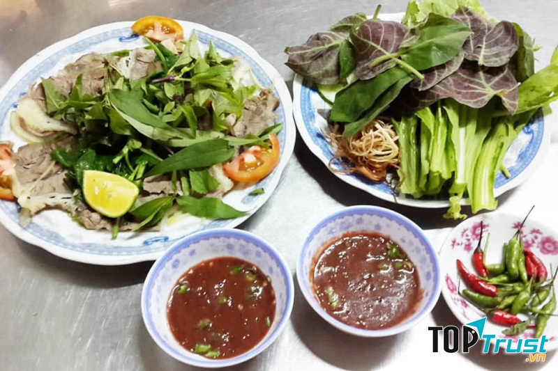 Dê tái chanh quán Đức Tâm