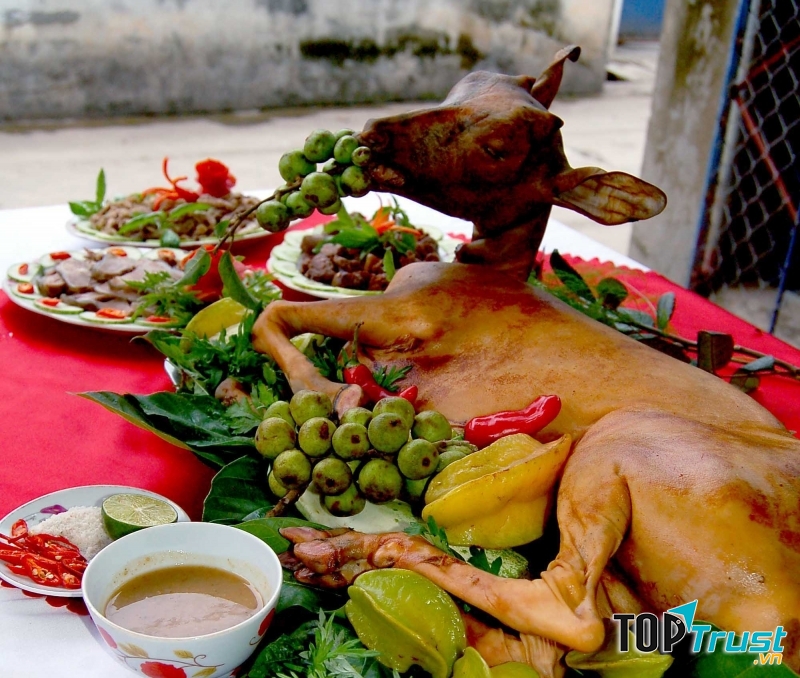 Dê núi Trường Yên - đặc sản Ninh Bình
