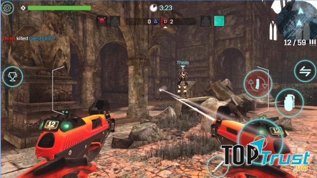 Hình ảnh khi tham gia chơi game