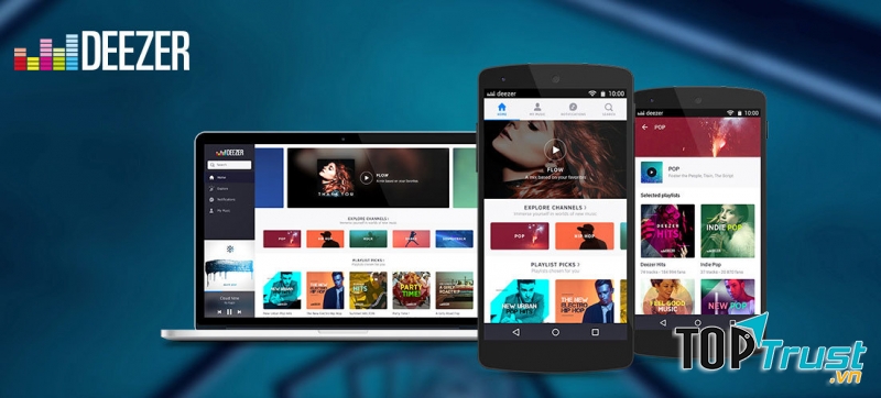 Ứng dụng nghe nhạc Deezer – Discover Music