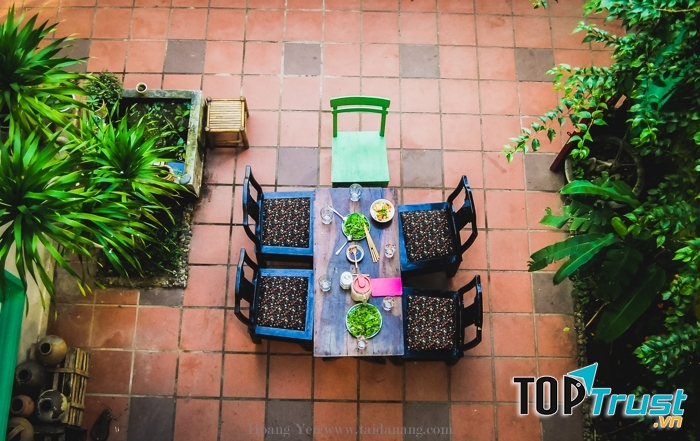 Deja Vu homestay vào một sáng bình yên