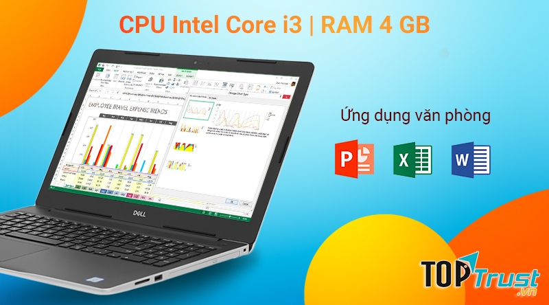 Laptop Dell Inspiron 3581 i3 7020U/4GB/1TB/Win10 (P75F005N81A)