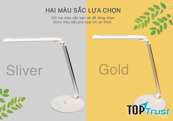 Đèn bàn Tiross TS1806 có hai màu cho bạn lựa chọn