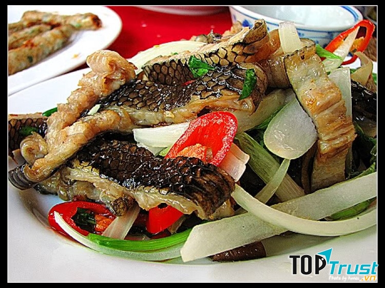 Thịt đẻn biển sau khi được chế biến