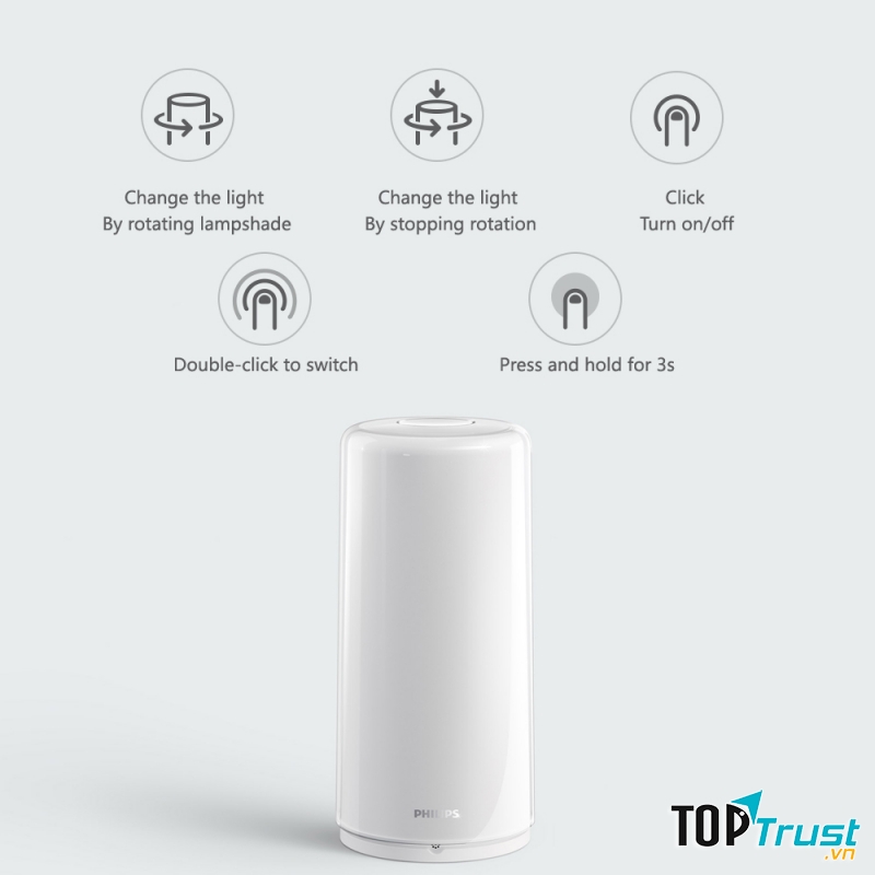 Đèn ngủ để bàn Xiaomi Philips Bedroom Lamp