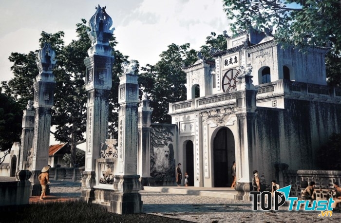 Đền Quán Thánh - Trần Bắc Hoàng thành Thăng Long