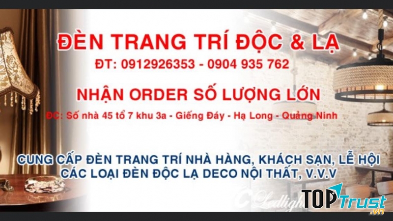 Đèn Trang Trí Độc Đẹp Lạ