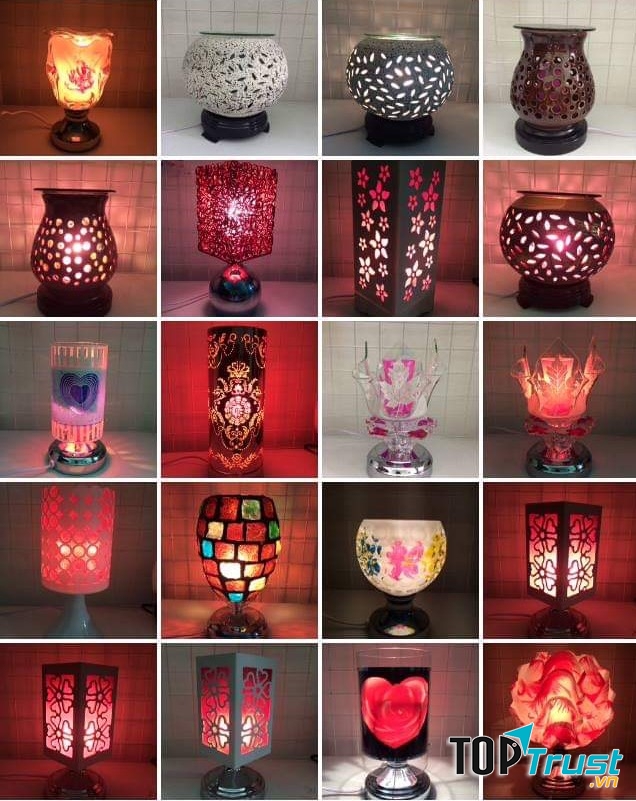 Các loại đèn xông tinh dầu Khánh Linh