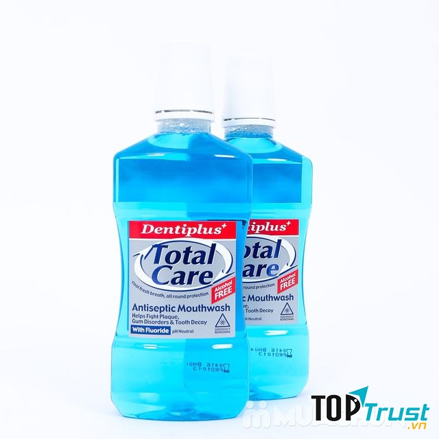 Nước súc miệng chăm sóc diệt khuẩn toàn diện - Dentipus Total Care
