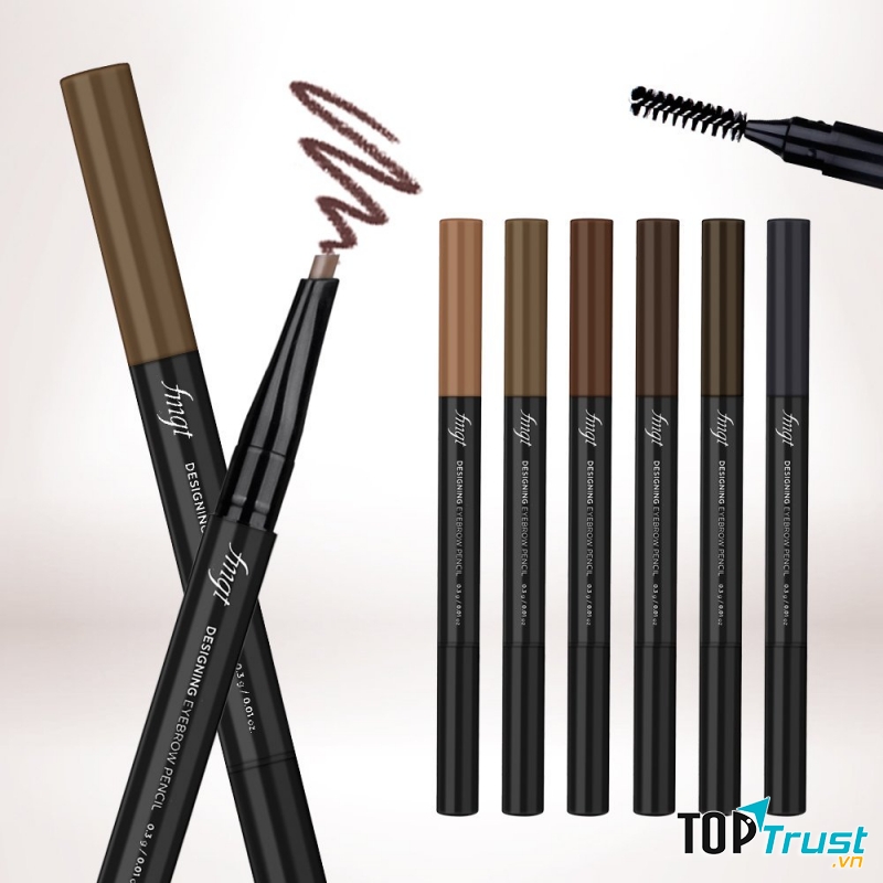 Chì Kẻ Mày 2 Đầu The Face Shop Designing Eyebrow Pencil