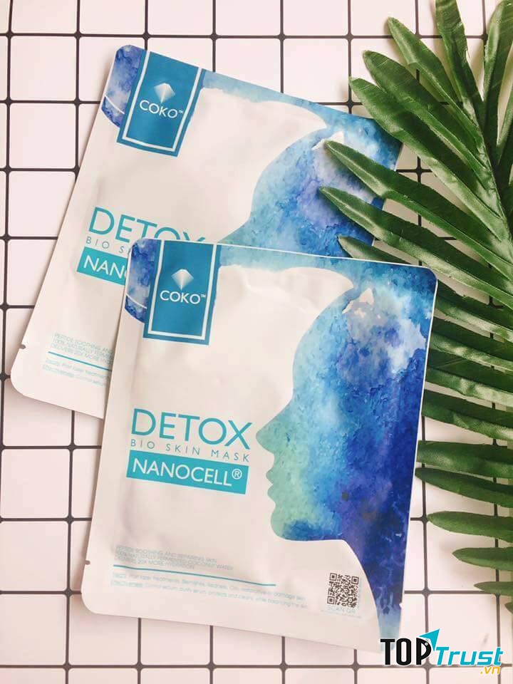 Detox Cokoface Deep Moisture Mask Pack