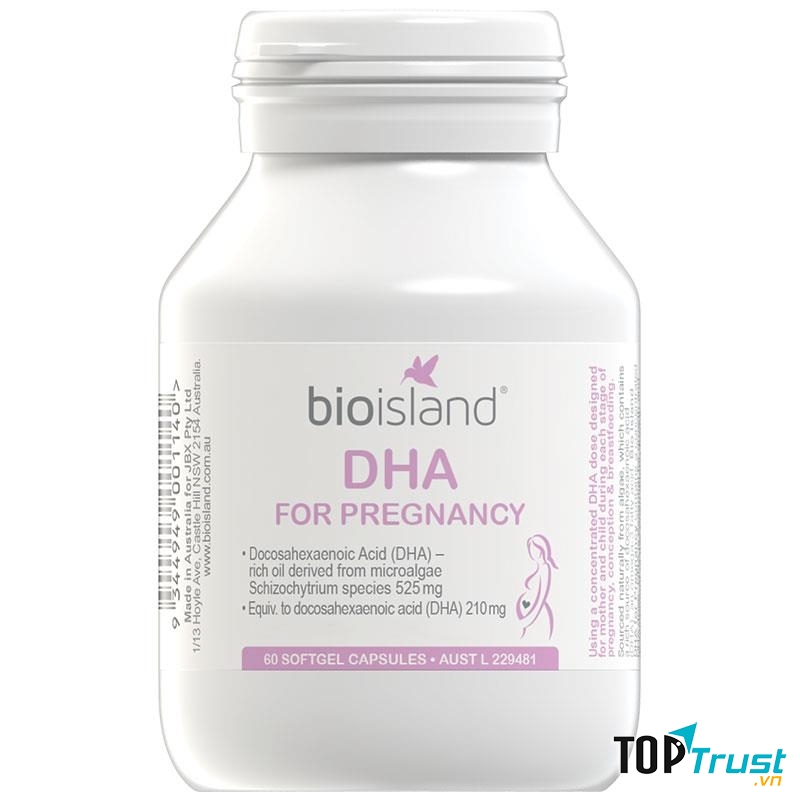 Ưu điểm của DHA Bio Island là hàm lượng DHA phong phú.