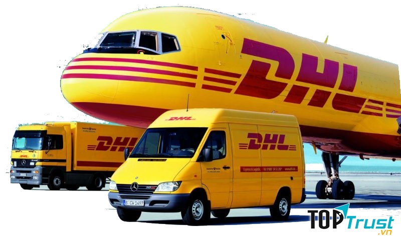 DHL là một công ty chuyển phát nhanh quốc tế có mặt ở trên 220 quốc gia
