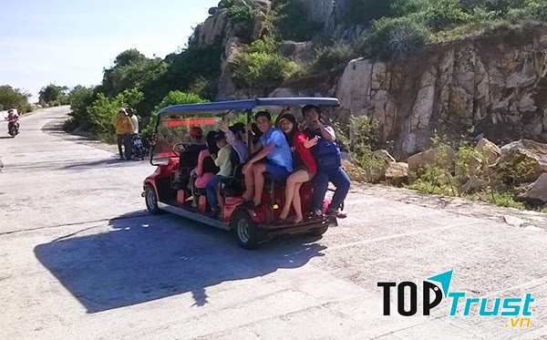 Có nhiều phương tiện di chuyển đến Bình Ba