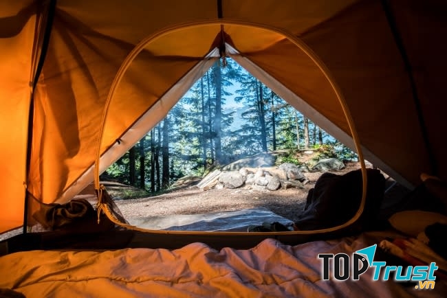 Cắm trại ở Hoa Sơn Điền Trang