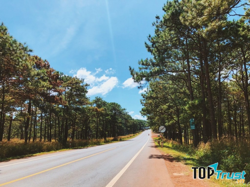 Di chuyển đến hồ Tà Đùng Đắk Nông