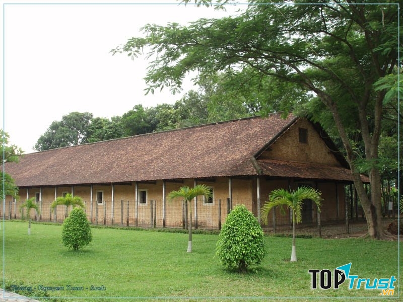 Trại giam khu C tại khu di tích nhà tù Phú Lợi