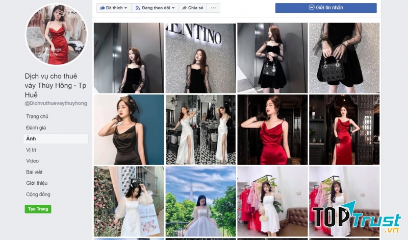 Dịch vụ cho thuê váy Thúy Hồng - Tp Huế