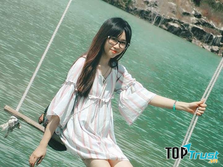 Hồ Đá Xanh thơ mộng (Facebook: Thanh Thảo)