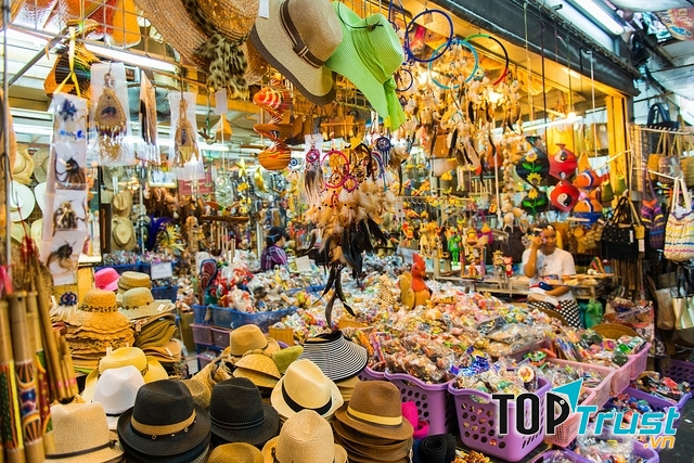 Khám phá chợ Chatuchak Market ở Bangkok Thái lan.