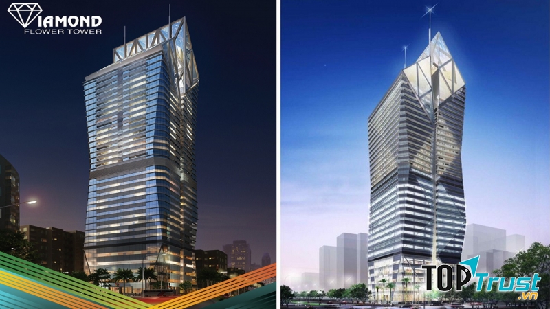 Diamond Flower Tower