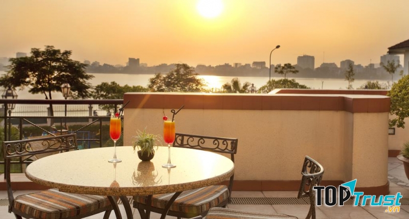 Không gian cực đẹp tại Diamond Westlake Suites