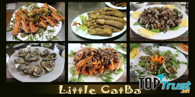 Một số món hải sản nổi tiếng của Cát Bà