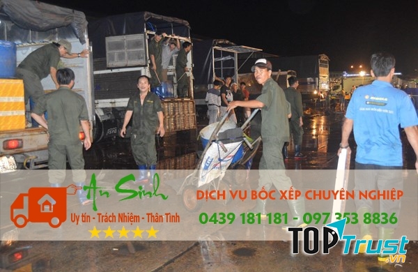 Dịch vụ bốc xếp hàng hóa An Sinh