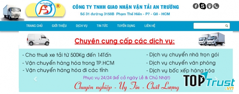 Dịch vụ bốc xếp hàng hóa An Trường
