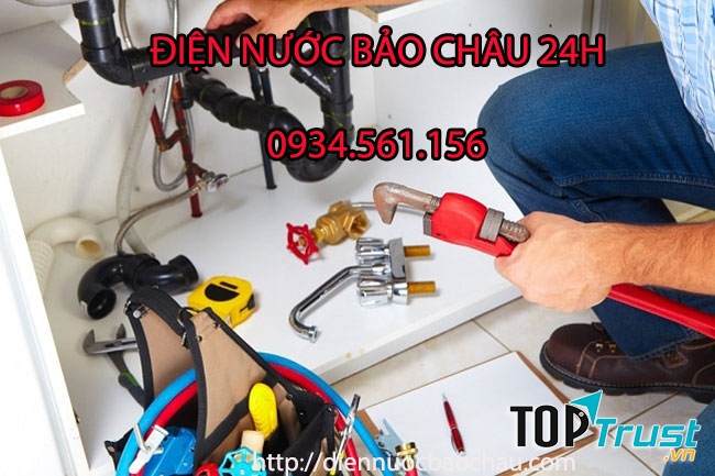 Dịch vụ sửa chữa của Trung tâm sửa chữa điện nước Bảo Châu