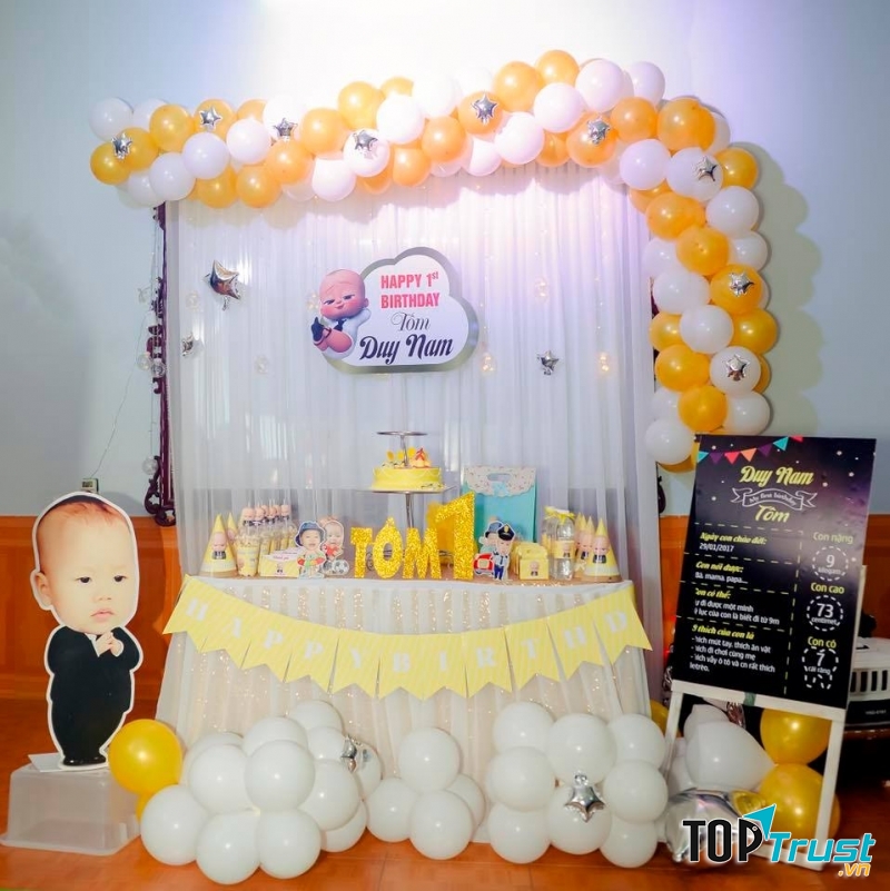 Dịch vụ cung cấp bóng bay trang trí sự kiện cưới hỏi sinh nhật của Minh Ánh