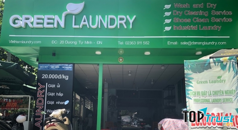Dịch vụ giặt ủi Green Laundry
