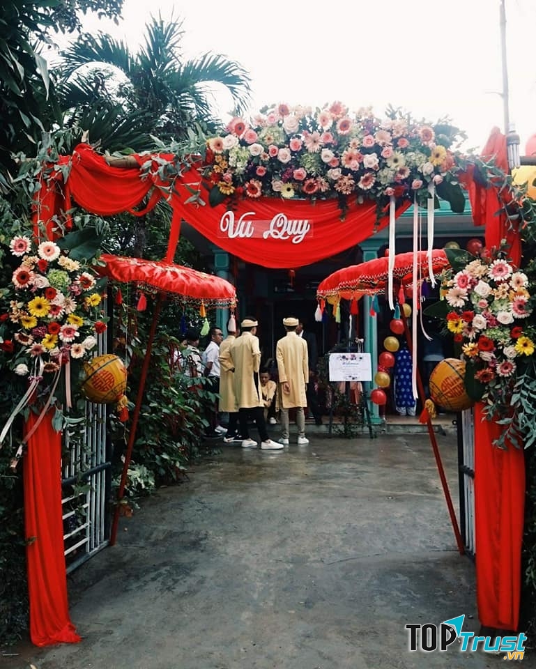 Hoa cưới đẹp, tươi tắn và mộc mạc đậm chất truyền thống