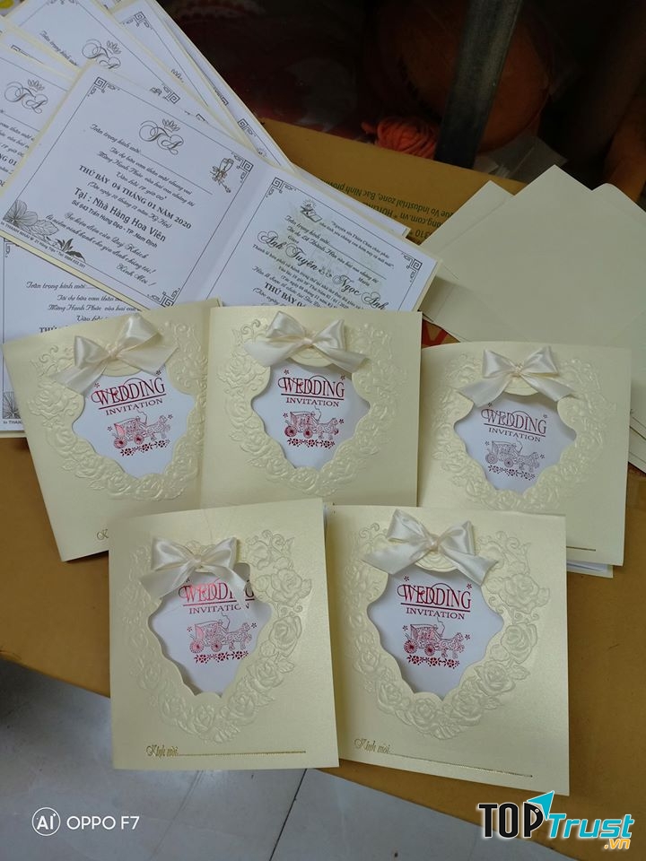 Dịch Vụ In Thiệp Cưới Thanh Nhài