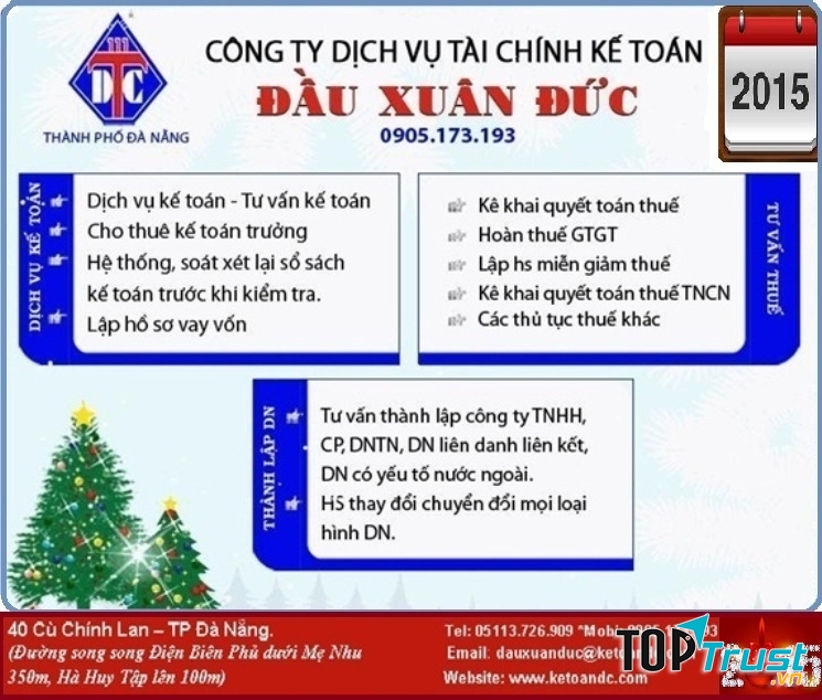 Dịch vụ kế toán Đà Nẵng- Xuân Đức
