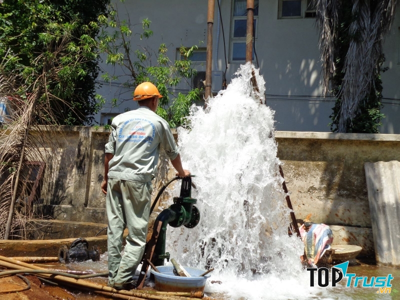 Dịch vụ khoan giếng của công ty TNHH địa chất thủy văn Miền Bắc