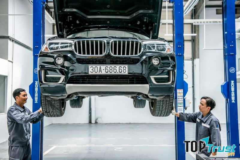 Xưởng dịch vụ sửa chữa BMW tại Showroom BMW Lê Duẩn