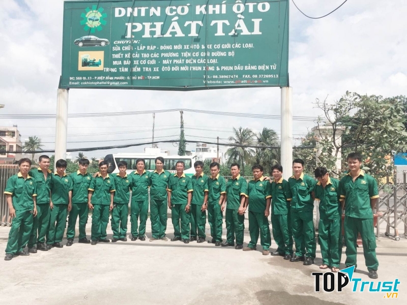 Dịch vụ sửa chữa ô tô Phát Tài