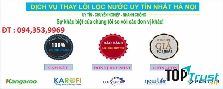 Dịch vụ sửa chữa thay lõi lọc nước tại nhà - thayloilocnuoctaihanoi.net