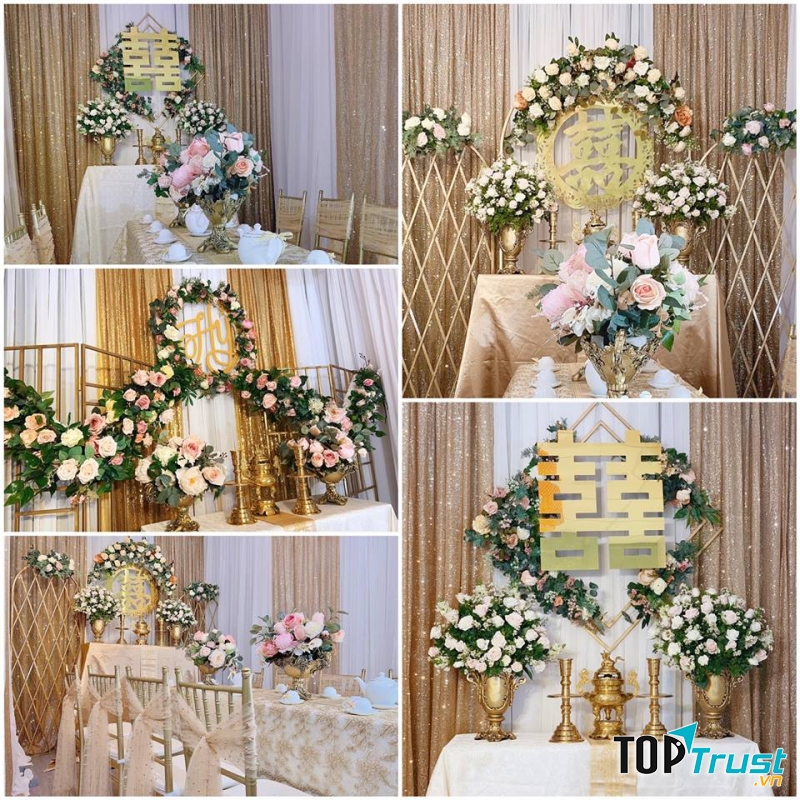 Dịch vụ trang trí cưới hỏi Biên Hoà -Joy