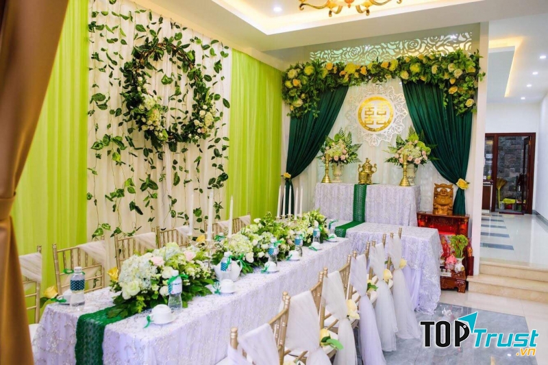 Trang trí tiệc cưới Duy Thiện